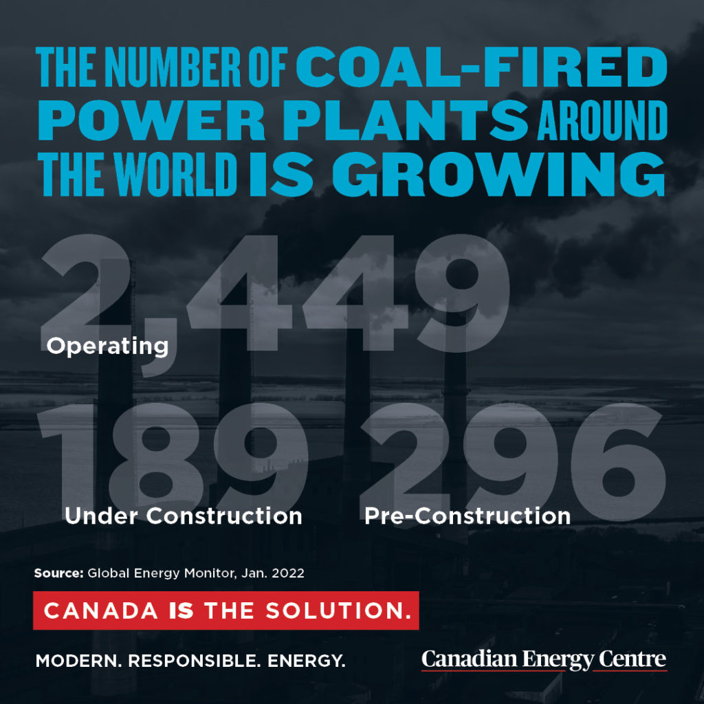 Growing Coal Plants Canadian Energy Centre