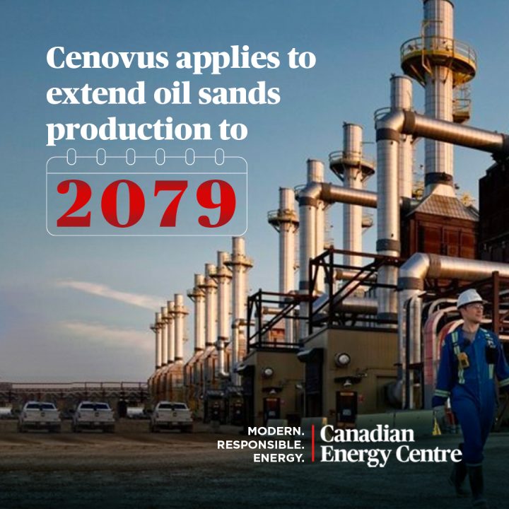 GRAPHIC: Cenovus applies to extend oil sands production to 2079