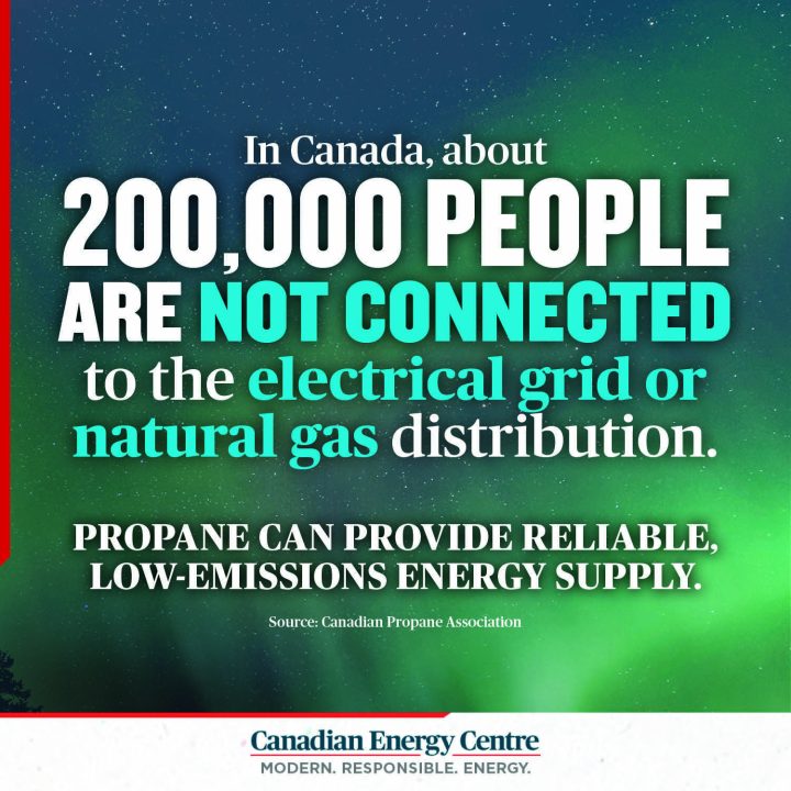 GRAPHIC: In Canada, about 200,000 people are not connected to the electrical grid or natural gas distribution