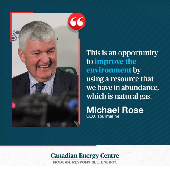 GRAPHIC: “This is an opportunity to improve the environment by using a resource that we have in abundance, which is natural gas”