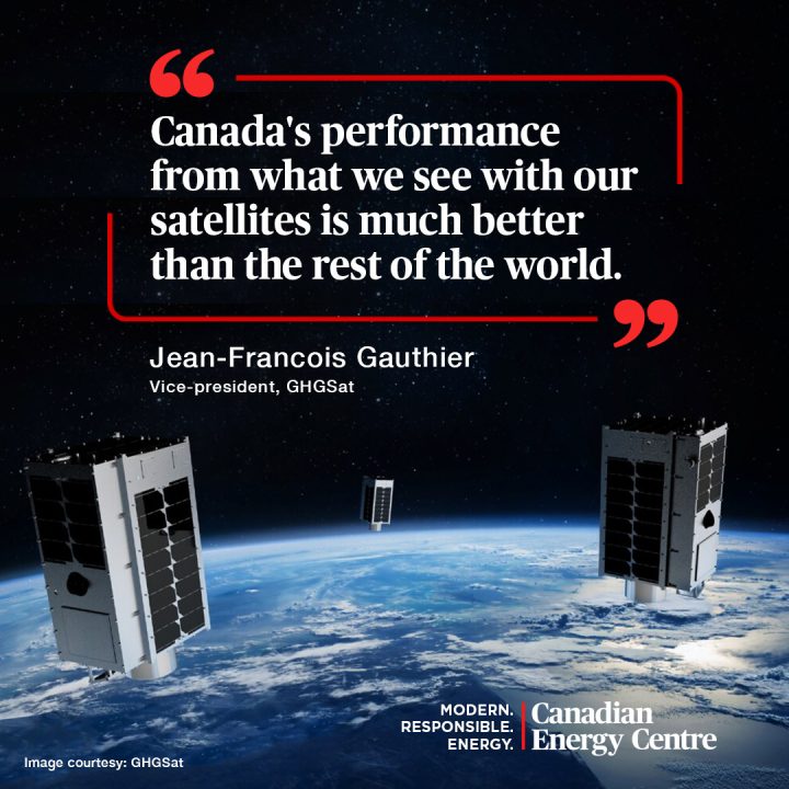 GRAPHIC: “Canada’s performance (on methane) from what we see with our satellites is much better than the rest of the world.”