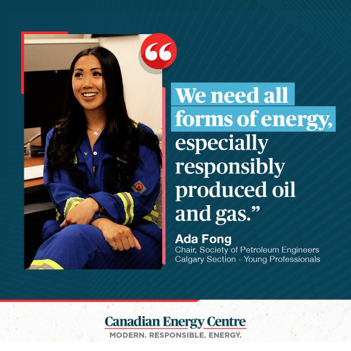 GRAPHIC: “We need all forms of energy, especially responsibly produced oil and gas.”