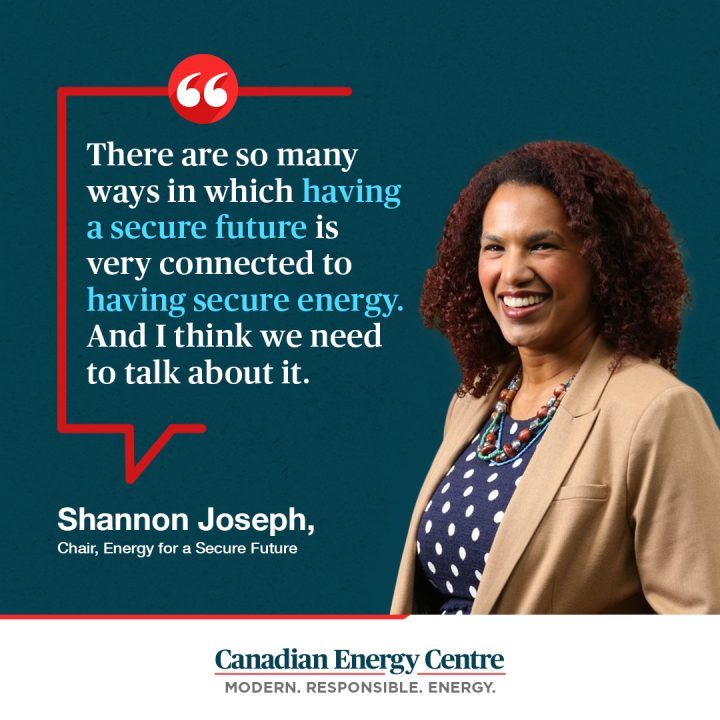 GRAPHIC: “There are so many ways in which having a secure future is very connected to having secure energy”