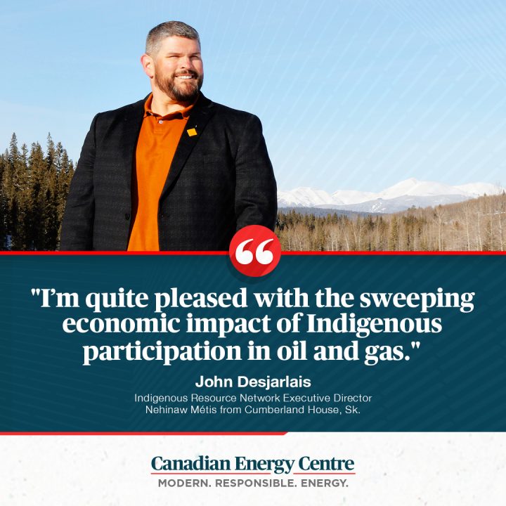 GRAPHIC: “I’m quite please with the sweeping economic impact of Indigenous participation in oil and gas”