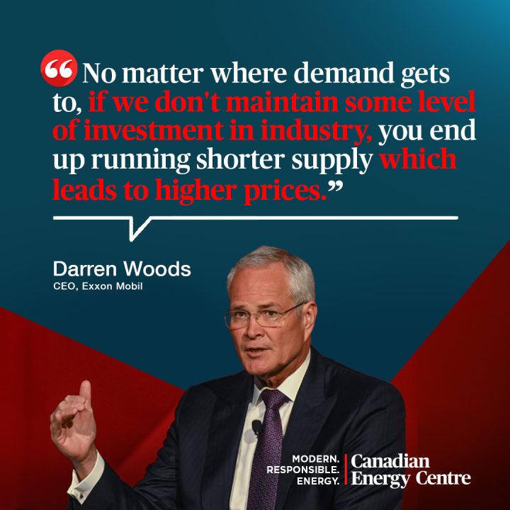 GRAPHIC: “No matter where demand gets to, if we don’t maintain some level of investment in industry, you end up running shorter supply which leads to higher prices”