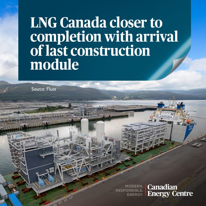 GRAPHIC: LNG Canada closer to completion with arrival of last construction module