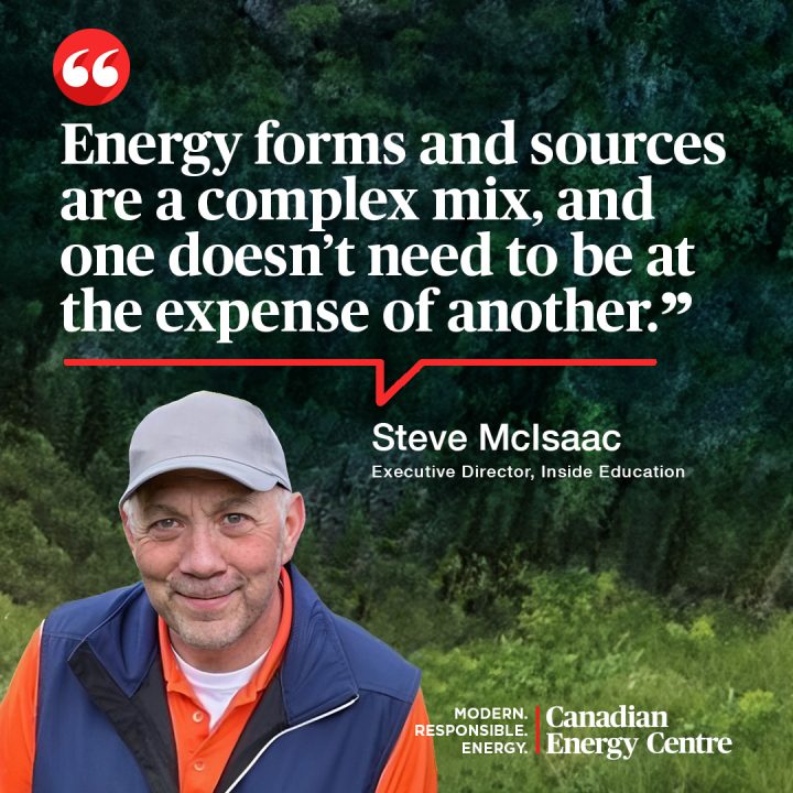 GRAPHIC: “Energy forms and sources are complex mix, and one doesn’t need to be at the expense of another.”