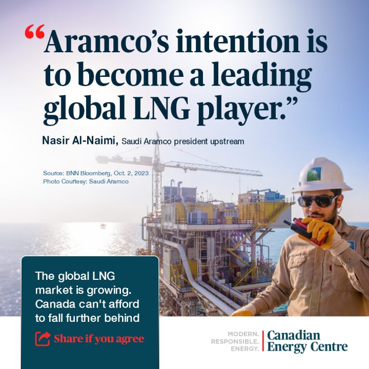 GRAPHIC: “Aramco’s intention is to become a leading global LNG player.”