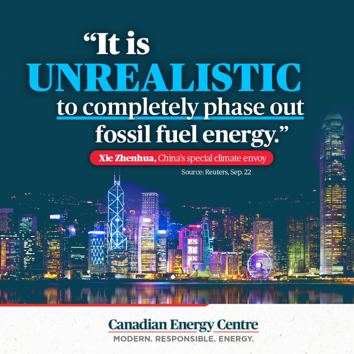 GRAPHIC: “It is unrealistic to completely phase out fossil fuel energy.”