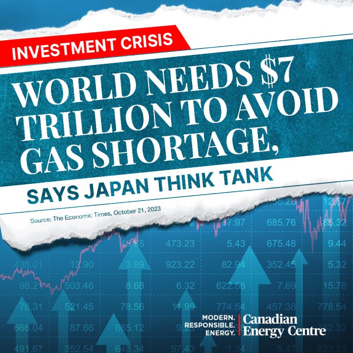 GRAPHIC: World needs $7 trillion to avoid gas shortage, says Japan think tank.