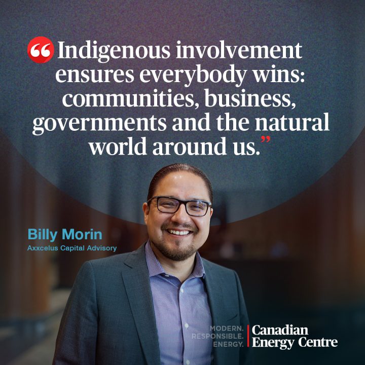 GRAPHIC: “Indigenous involvement ensure everybody wins: communities, business, governments and the natural world around us.”