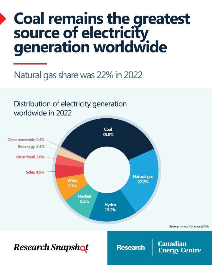 GRAPHIC: Coal remains the greatest source of electricity generation worldwide