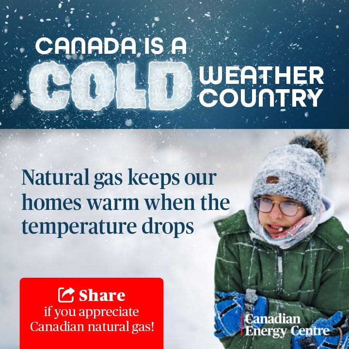GRAPHIC: Natural gas keeps our homes warm when the temperature drops