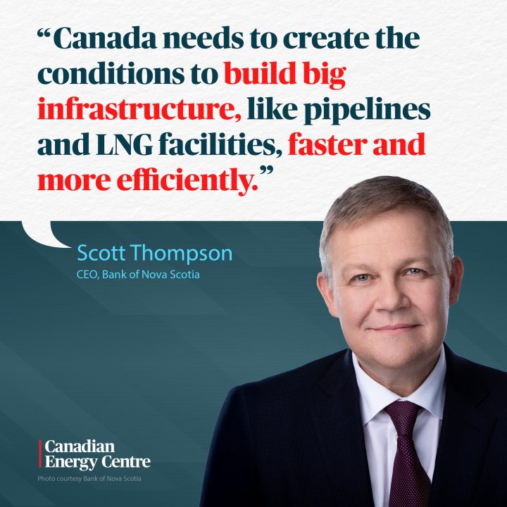 GRAPHIC: “Canada needs to create the conditions build big infrastructure, like pipelines and LNG facilities, faster and more efficiently.”