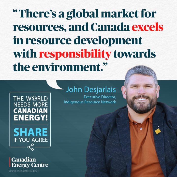 GRAPHIC: “There’s a global market for resources, and Canada excels in resource development…”
