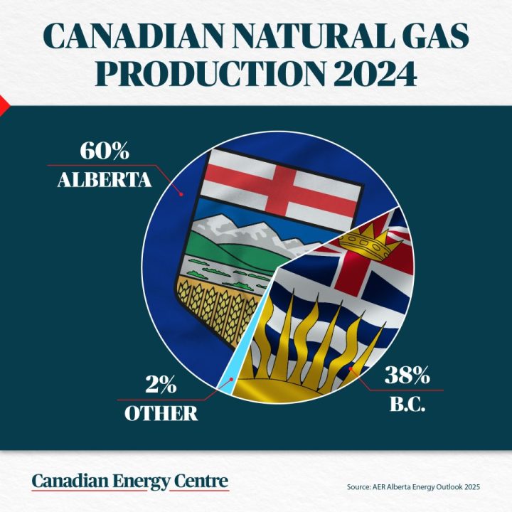GRAPHIC: Canadian natural gas production 2024