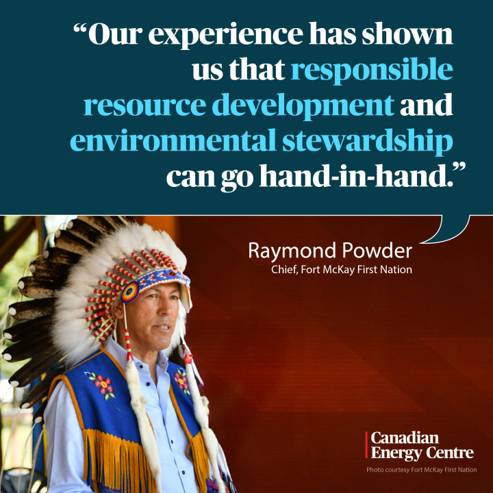 GRAPHIC: “Our experience has show us that responsible resource development and environmental stewardship can go hand-in-hand”