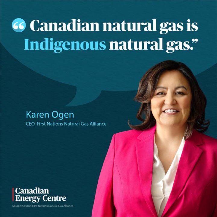 GRAPHIC: “Canadian natural gas is Indigenous natural gas.”