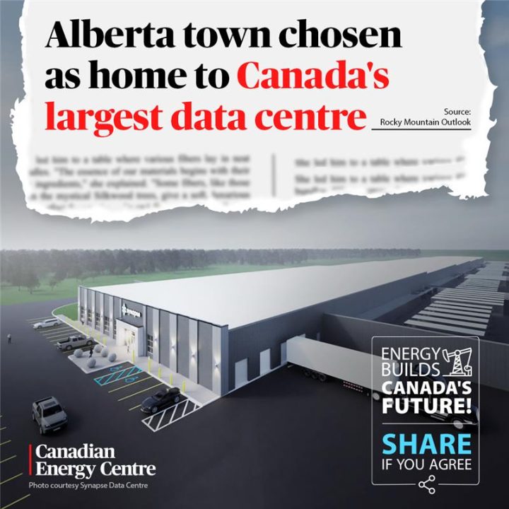 GRAPHIC: Alberta town chosen as home to Canada’s largest data centre