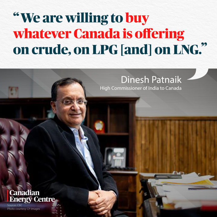 GRAPHIC: “We are willing to buy whatever Canada is offering on crude, on LPG [and] on LNG.”