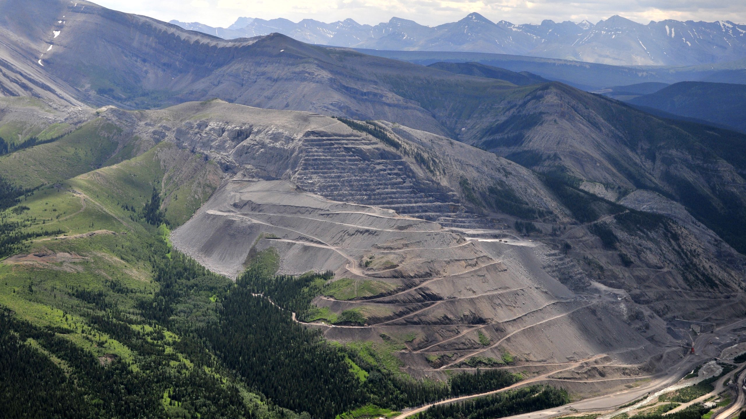 Inside Cadomin, the mountain that builds Western Canada